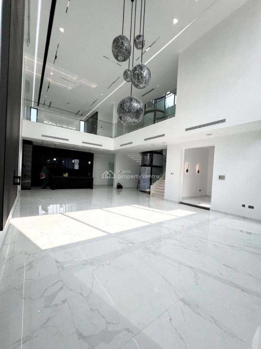 Luxury 5 Bedrooms Sitting on 600sqm of Land with Pool, Gym, Elevator, Osapa, Lekki, Lagos, Detached Duplex for Sale