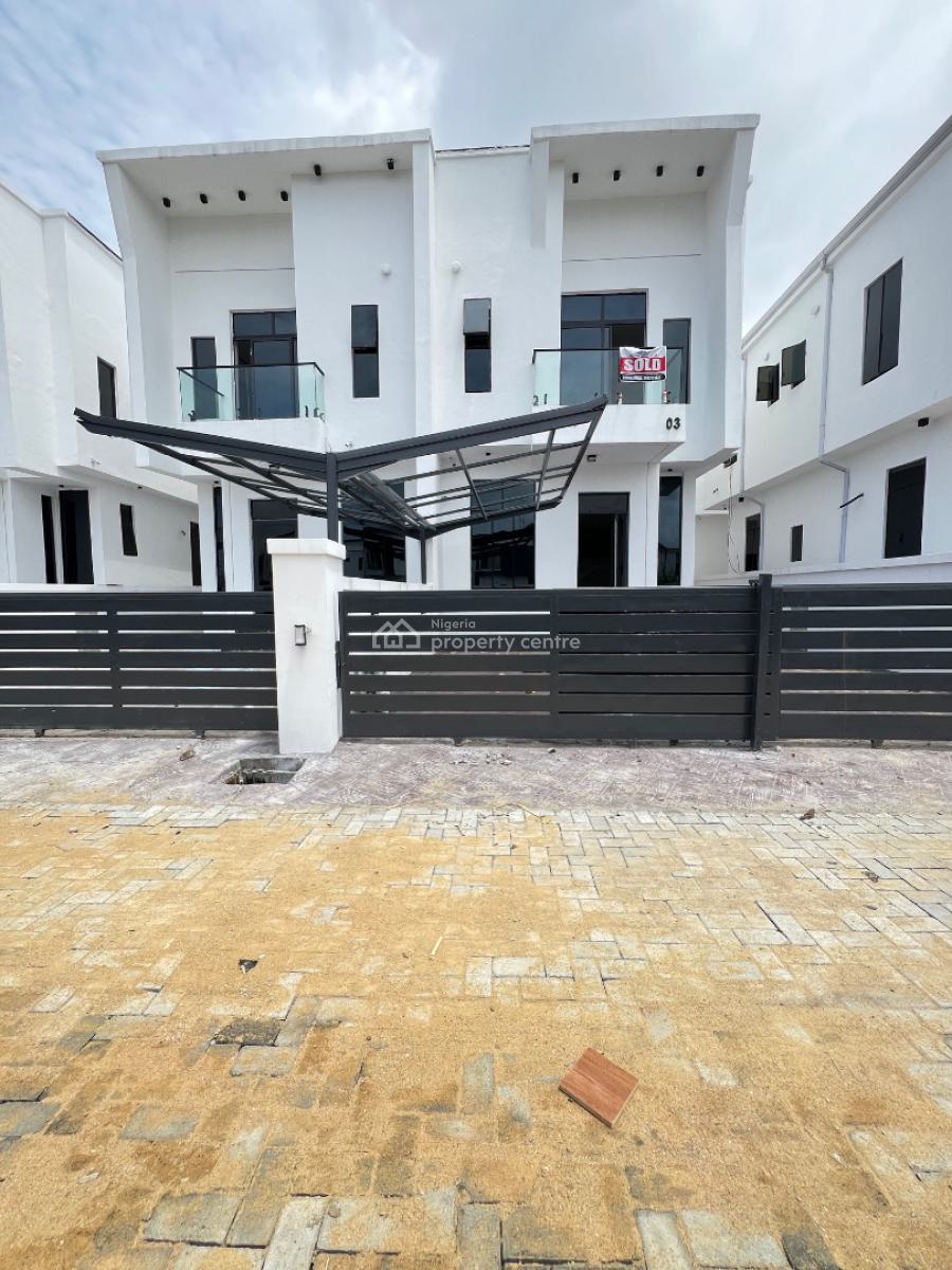 Spacious 4 Bedroom Semi Detached Duplex with Bq, Orchid, Lekki, Lagos, Semi-detached Duplex for Sale