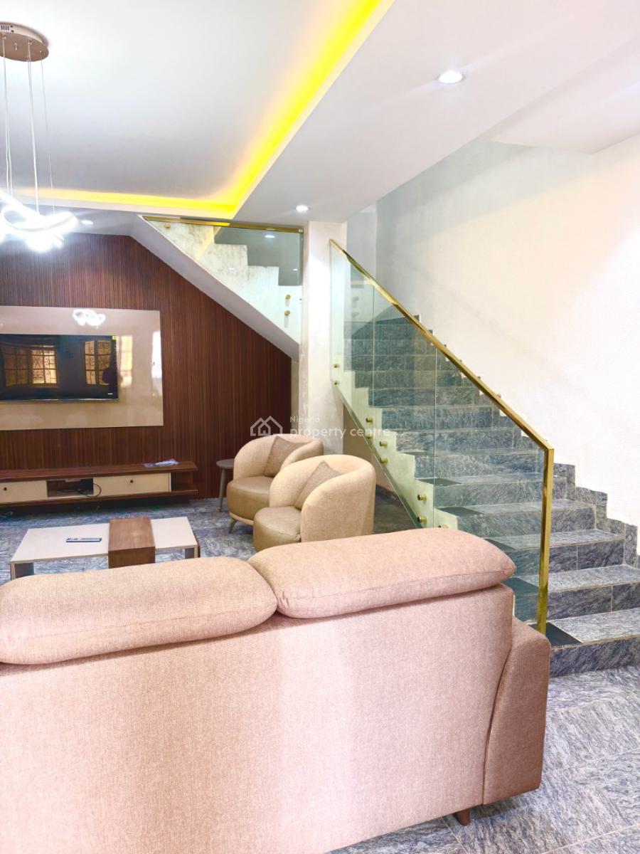 3 Bedroom Villa, Olu Awotesu Street, Jabi, Abuja, Terraced Duplex Short Let