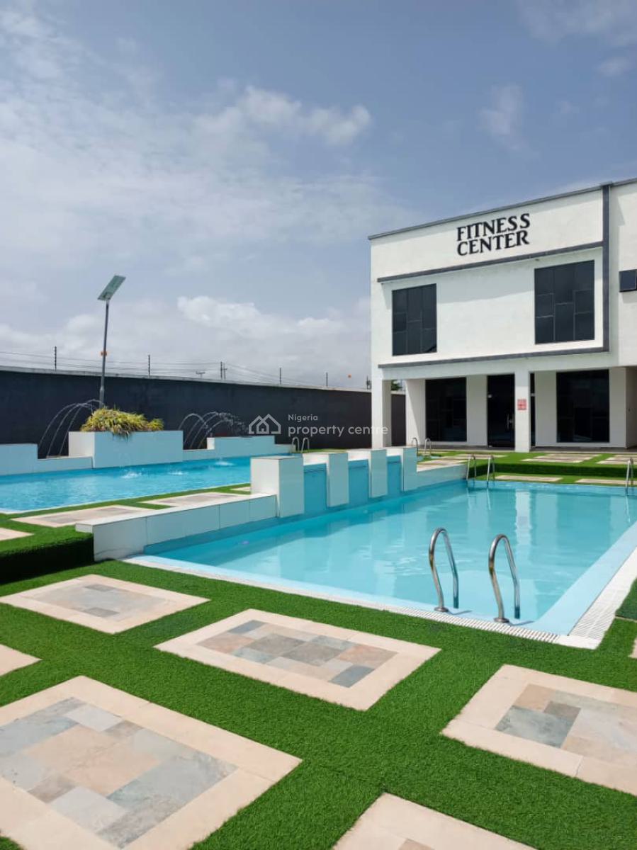 Stunning 4 Bedroom Terraced Duplex with Swimming Pool, Citadel View,abraham Adesanya, Ajah, Lagos, Terraced Duplex for Rent