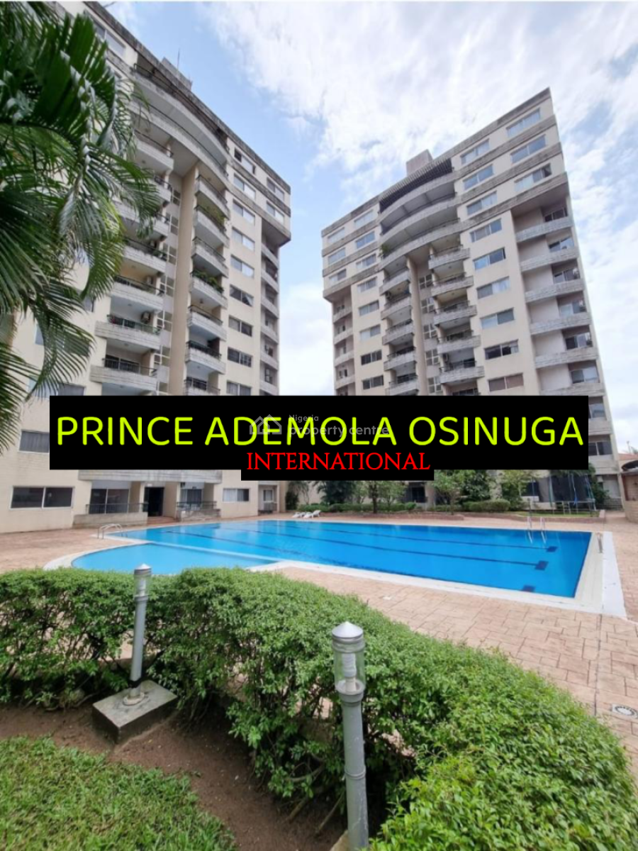 Ground Floor 3 Bedroom Apartment +bq + Pool+ Tennis X 2 Years, Old Ikoyi, Ikoyi, Lagos, Flat / Apartment for Rent