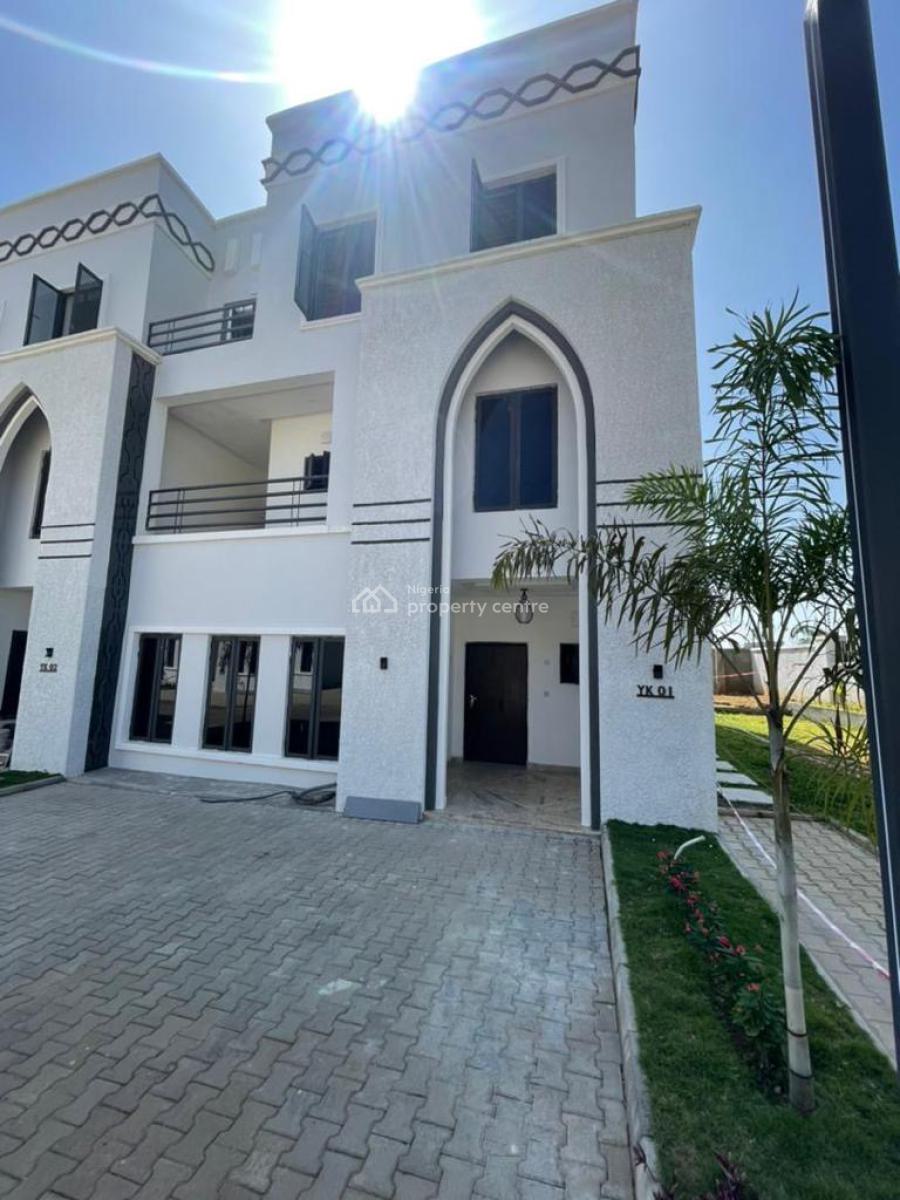 4 Bedroom Terraced Duplex with Bq, Laundry Room, Katampe Extension, Katampe, Abuja, Terraced Duplex for Rent