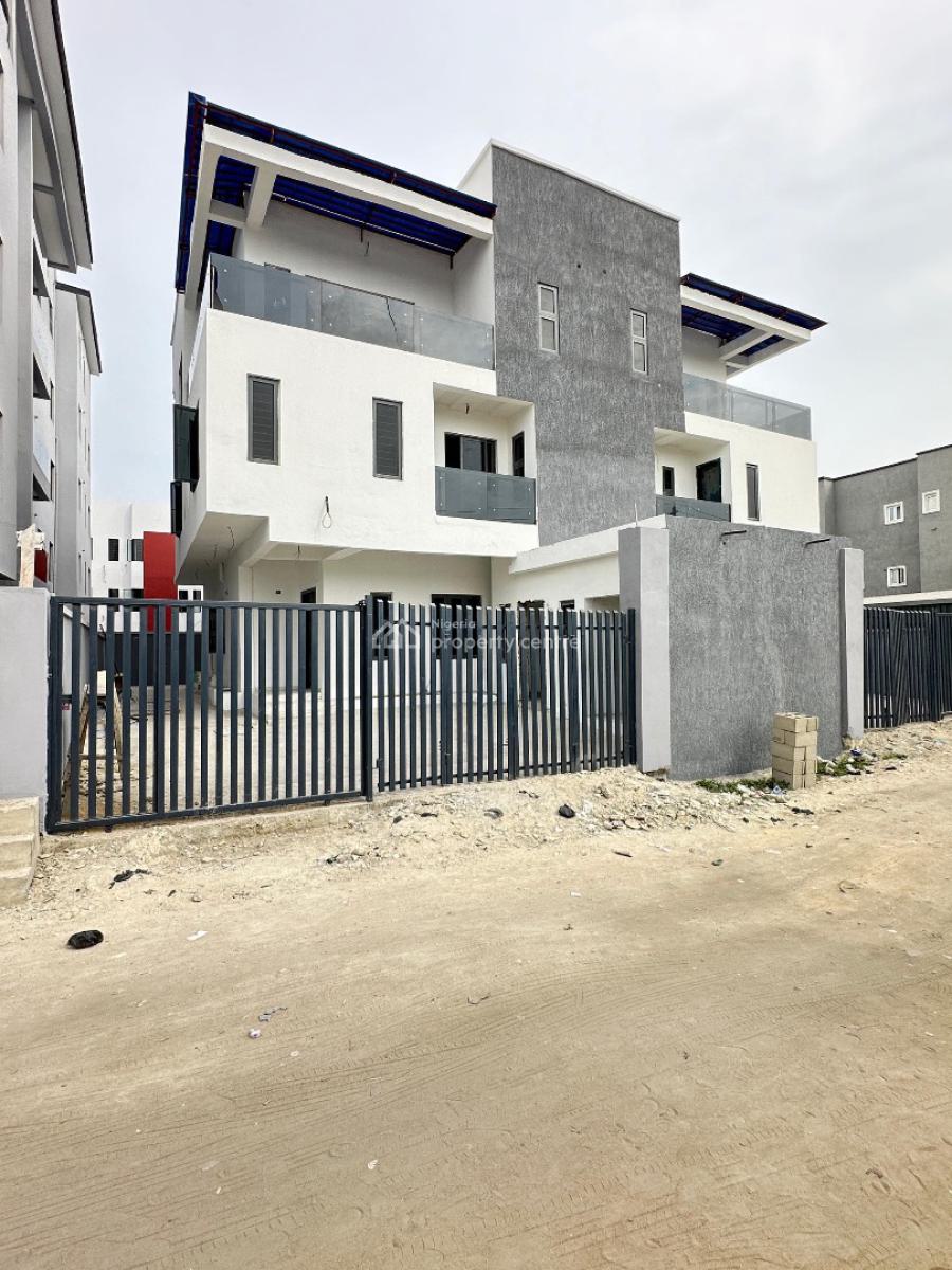 Luxurious 4 Bedroom Semi Detached Duplex with Bq Move in Ready, Lekki Phase 1, Lekki, Lagos, Semi-detached Duplex for Sale