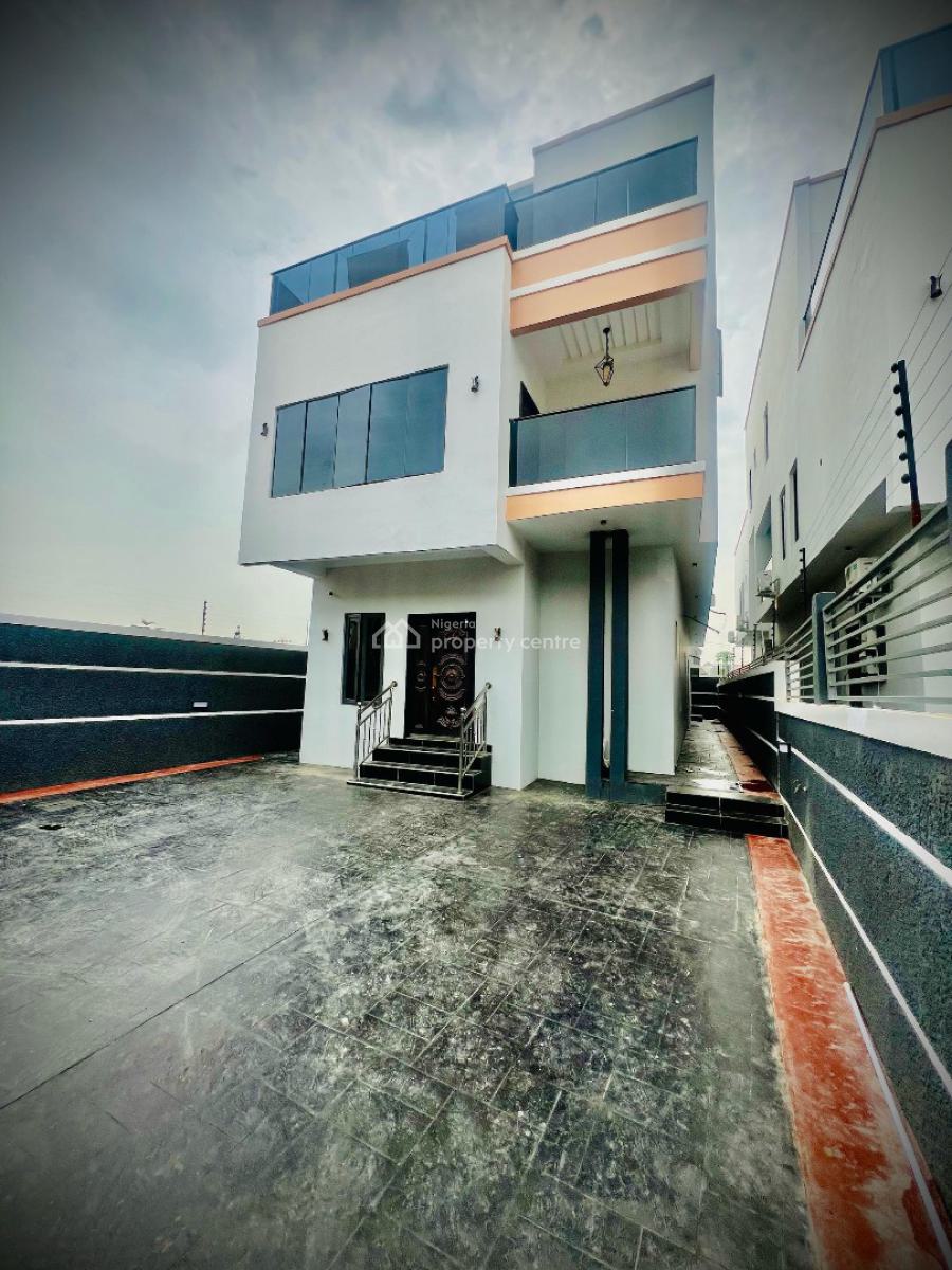 Eye Catchy 4 Bedrooms Detached Duplex Plus Bq and Solar(10 Panel)., Ikeja, Lagos, Detached Duplex for Sale