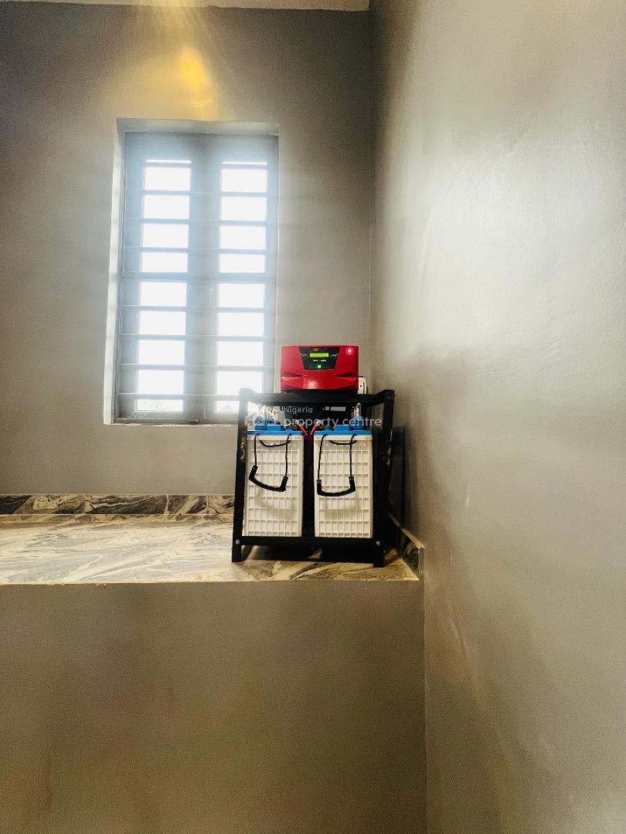 Eye Catchy 4 Bedrooms Detached Duplex Plus Bq and Solar(10 Panel)., Ikeja, Lagos, Detached Duplex for Sale