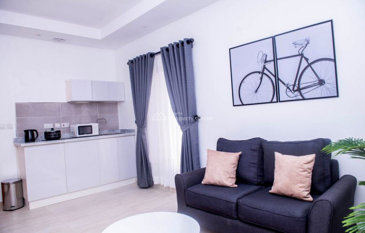 Fully Serviced 1bedroom, Osapa London, By Alperton Estate, Lekki, Osapa, Lekki, Lagos, Flat / Apartment Short Let