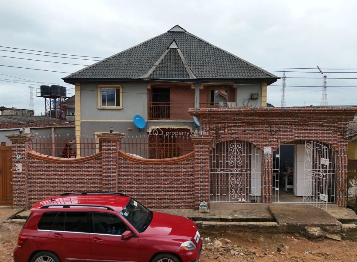 Block of 4 Units of 3 Bedroom Flat, Casso Bus-stop, Alagbado, Ifako-ijaiye, Lagos, Block of Flats for Sale
