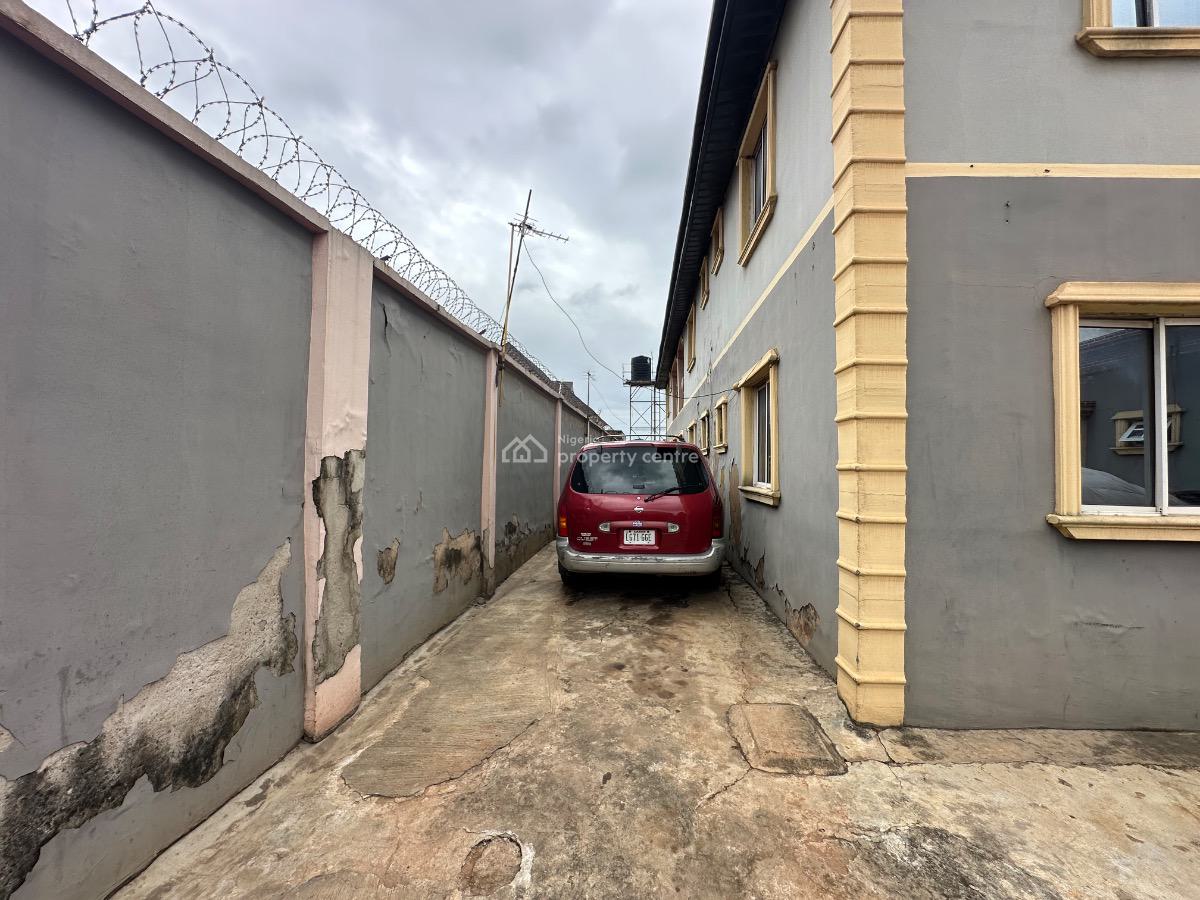 Block of 4 Units of 3 Bedroom Flat, Casso Bus-stop, Alagbado, Ifako-ijaiye, Lagos, Block of Flats for Sale