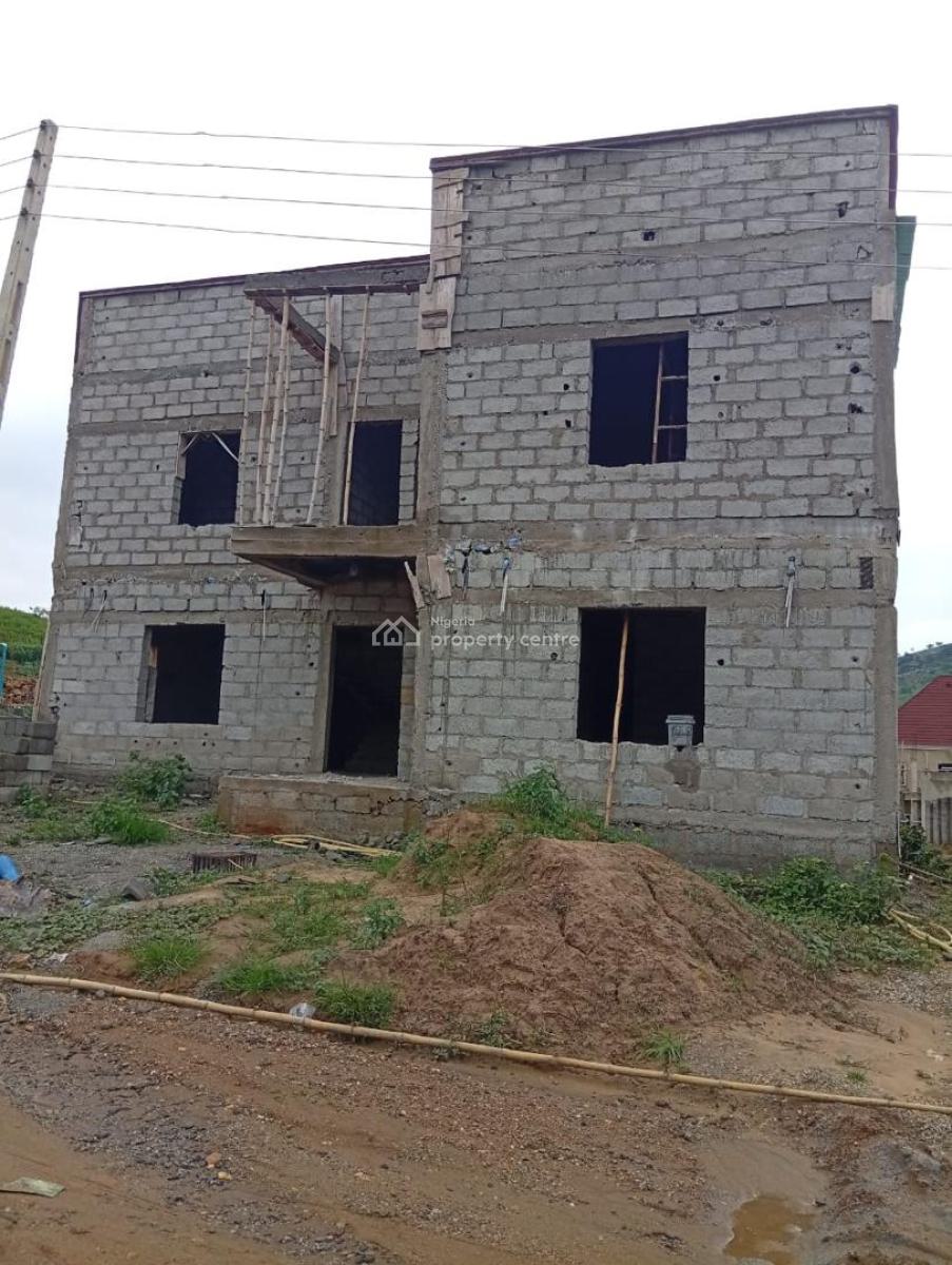 Urgent Seller Offer: Twin 4-bedroom Duplexes + Bqs in Secured Estate, Ushafa, Bwari, Abuja, Semi-detached Duplex for Sale