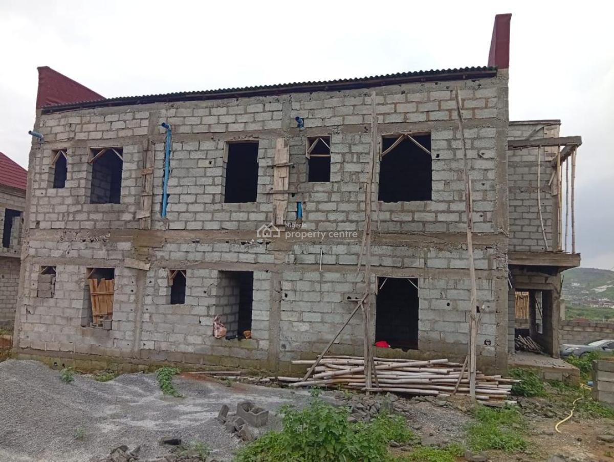 Urgent Seller Offer: Twin 4-bedroom Duplexes + Bqs in Secured Estate, Ushafa, Bwari, Abuja, Semi-detached Duplex for Sale