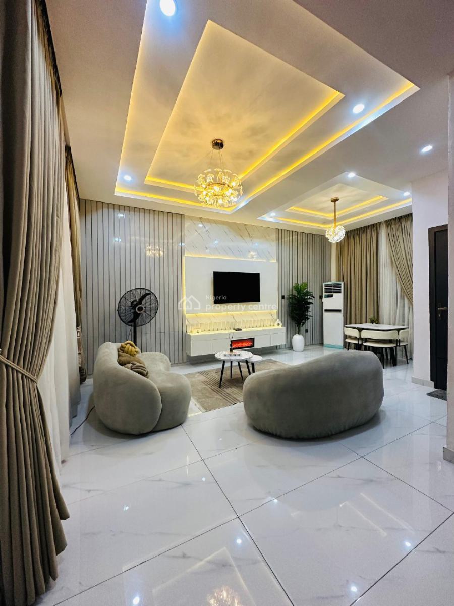 Fully Furnished 4-bedrooms Terraced Duplex in a Secure Area, Ogba, Ikeja, Lagos, Terraced Duplex for Sale