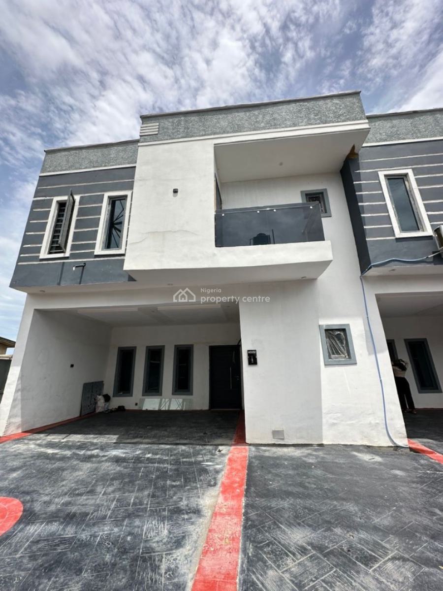 Fully Furnished 4-bedrooms Terraced Duplex in a Secure Area, Ogba, Ikeja, Lagos, Terraced Duplex for Sale