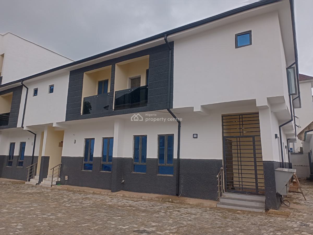 Brand New 3 Bedrooms Terraced Duplex with 1 Room Bq, After Gaduwa Estate Gate, Gaduwa, Abuja, Terraced Duplex for Sale