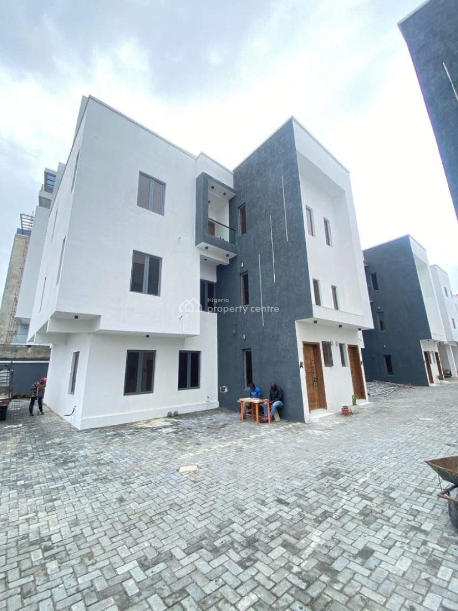 Newly Built and Spacious 4 Bedroom Terrace Duplex, Lekki Phase 1, Lekki, Lagos, Terraced Duplex for Rent