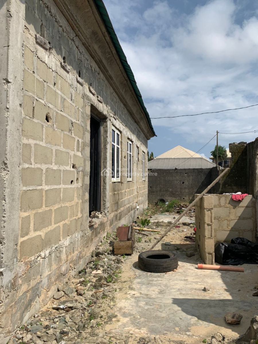 Block of Flats 4 Units of 2 Bedroom Apartment Bungalow Carcass, Paradise Estate, Lakowe, Ibeju Lekki, Lagos, Block of Flats for Sale