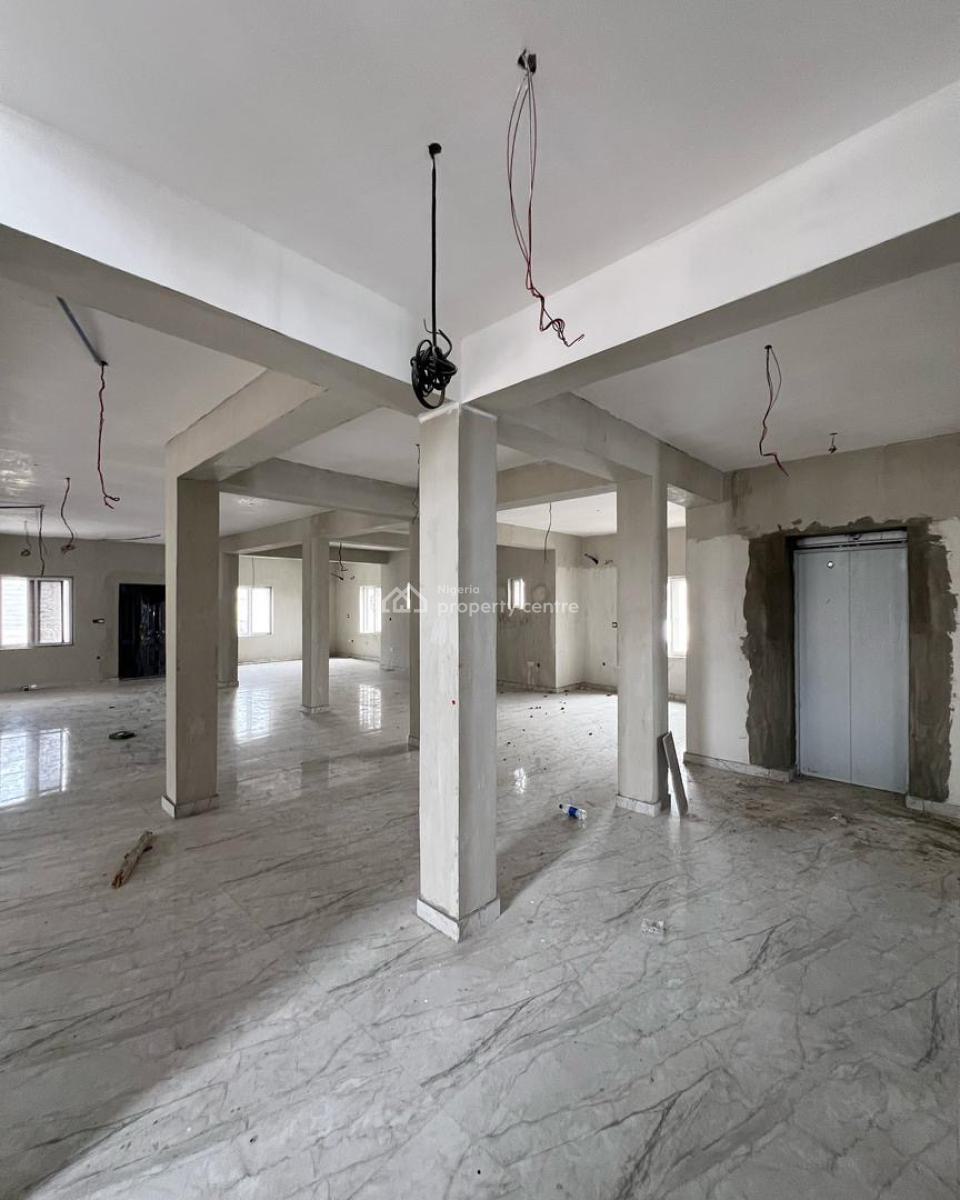 Well Built 331sqm Space with Elevator, Chevron Lekki, Lekki, Lagos, Office Space for Rent
