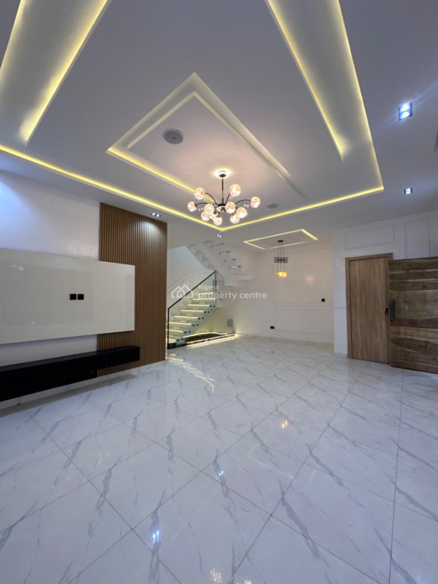 Beautiful 4 Bedrooms Duplex with a Bq, Orchid Road, By Chevron Toll Gate, Lekki, Lagos, Semi-detached Duplex for Sale