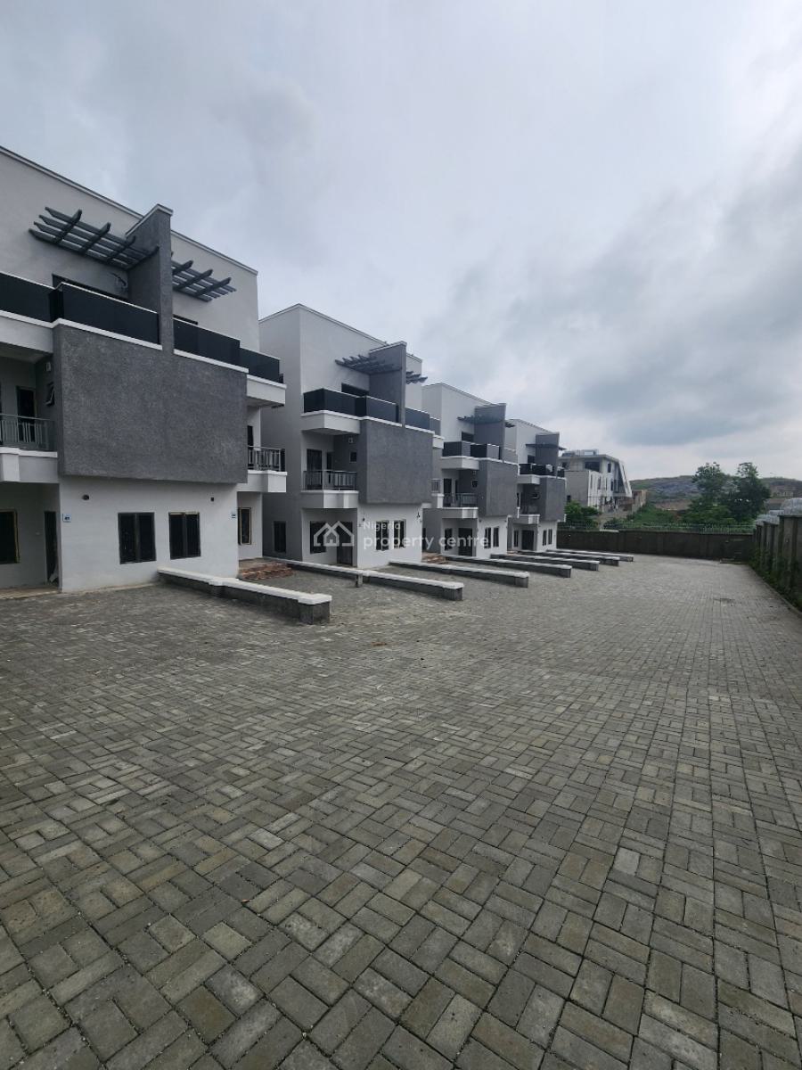 Well Finished, Serviced Terrace Duplexes for Lease, Guzape District, Abuja, Terraced Duplex for Rent