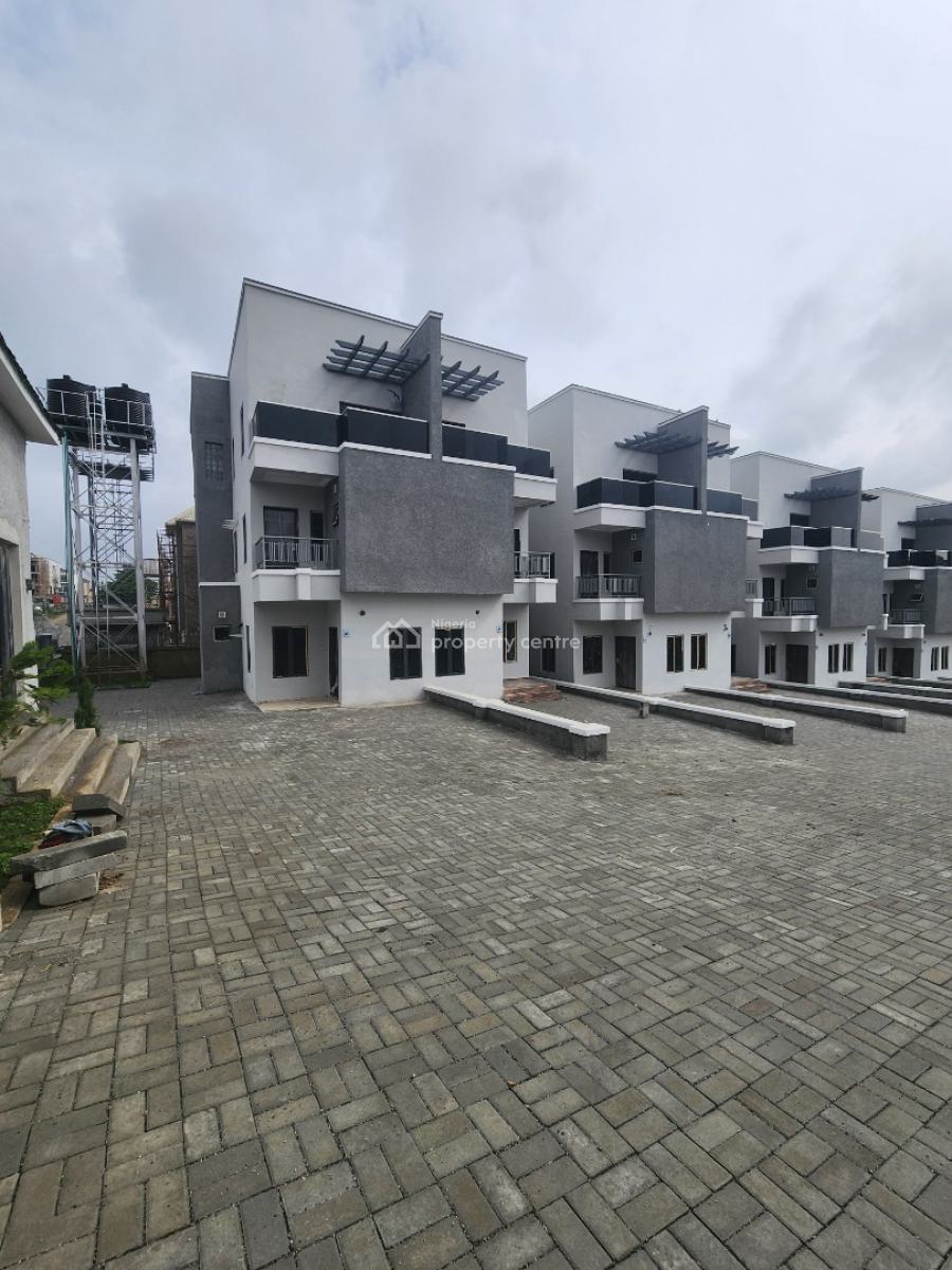 Well Finished, Serviced Terrace Duplexes for Lease, Guzape District, Abuja, Terraced Duplex for Rent