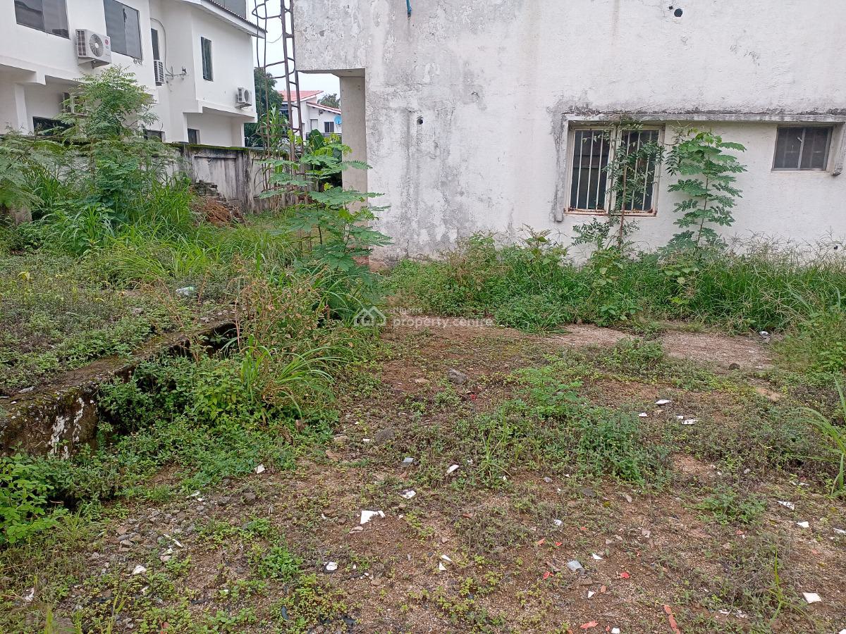 1,100 Square Meter Plot of Land with an Old Building and a C of O, Ghana Street, Maitama District, Abuja, Mixed-use Land for Sale