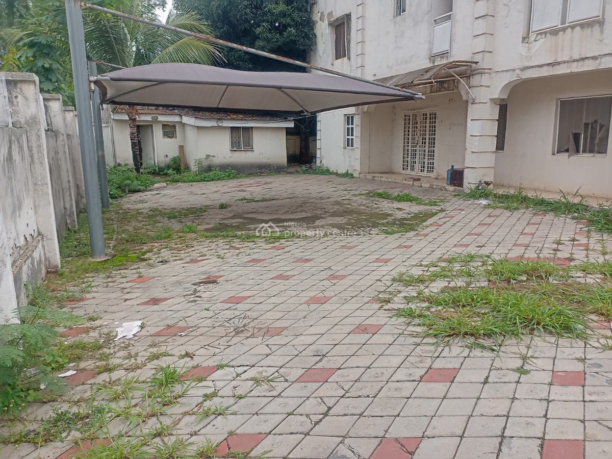 1,100 Square Meter Plot of Land with an Old Building and a C of O, Ghana Street, Maitama District, Abuja, Mixed-use Land for Sale