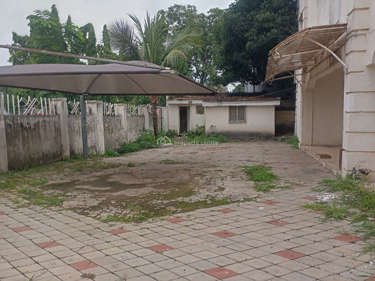 1,100 Square Meter Plot of Land with an Old Building and a C of O, Ghana Street, Maitama District, Abuja, Mixed-use Land for Sale