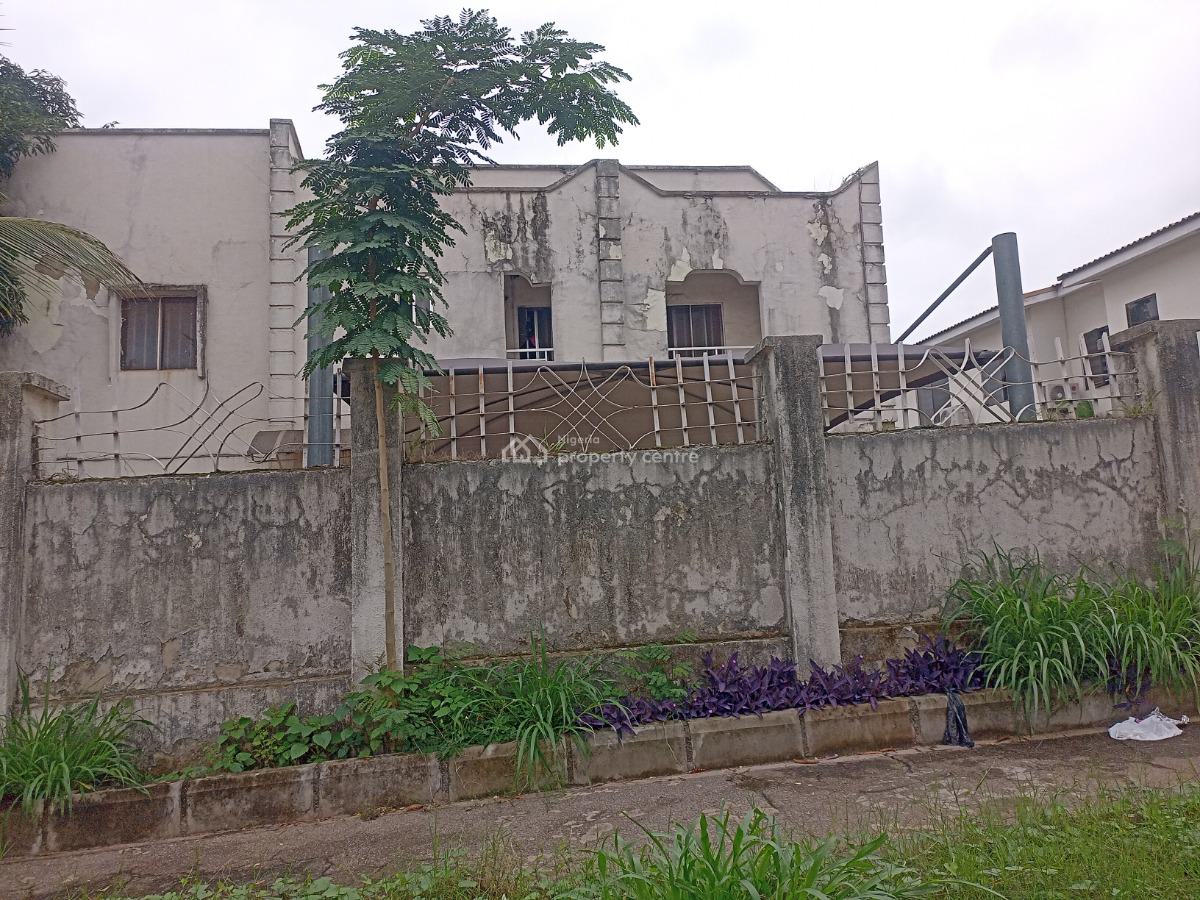 1,100 Square Meter Plot of Land with an Old Building and a C of O, Ghana Street, Maitama District, Abuja, Mixed-use Land for Sale