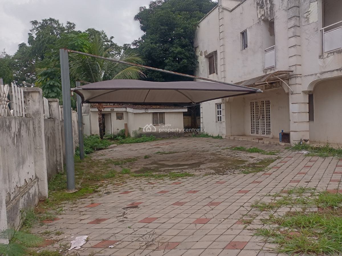 1,100 Square Meter Plot of Land with an Old Building and a C of O, Ghana Street, Maitama District, Abuja, Mixed-use Land for Sale