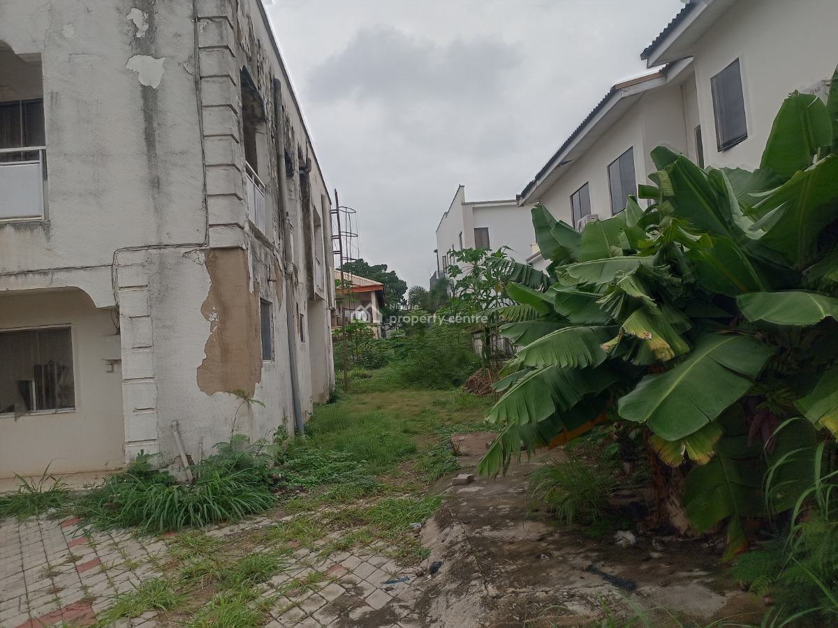1,100 Square Meter Plot of Land with an Old Building and a C of O, Ghana Street, Maitama District, Abuja, Mixed-use Land for Sale