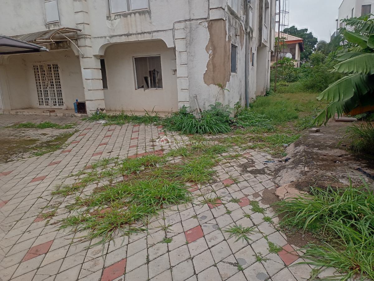 1,100 Square Meter Plot of Land with an Old Building and a C of O, Ghana Street, Maitama District, Abuja, Mixed-use Land for Sale
