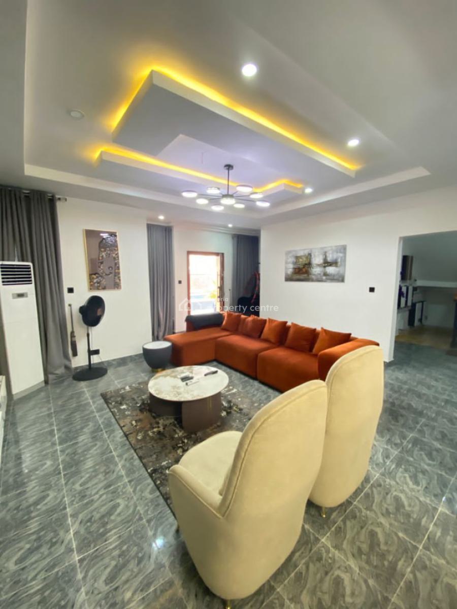 Affordable Furnished 5 Bedrooms Fully Detached Duplex with Bq, Solar, Pool, Ikate, Lekki, Lagos, Detached Duplex for Sale