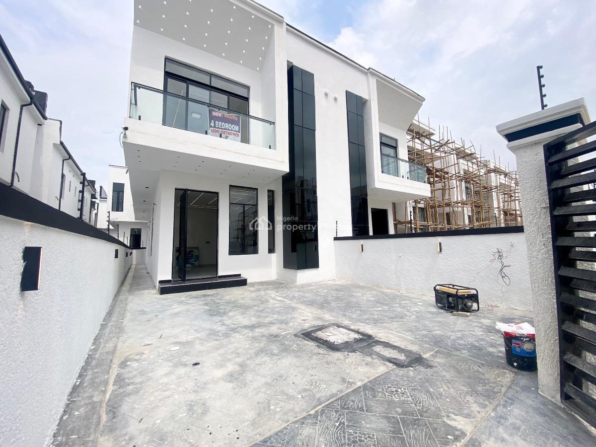 4 Bedrooms Semi Detached Duplex with Bq, Ajah, Lagos, Semi-detached Duplex for Sale