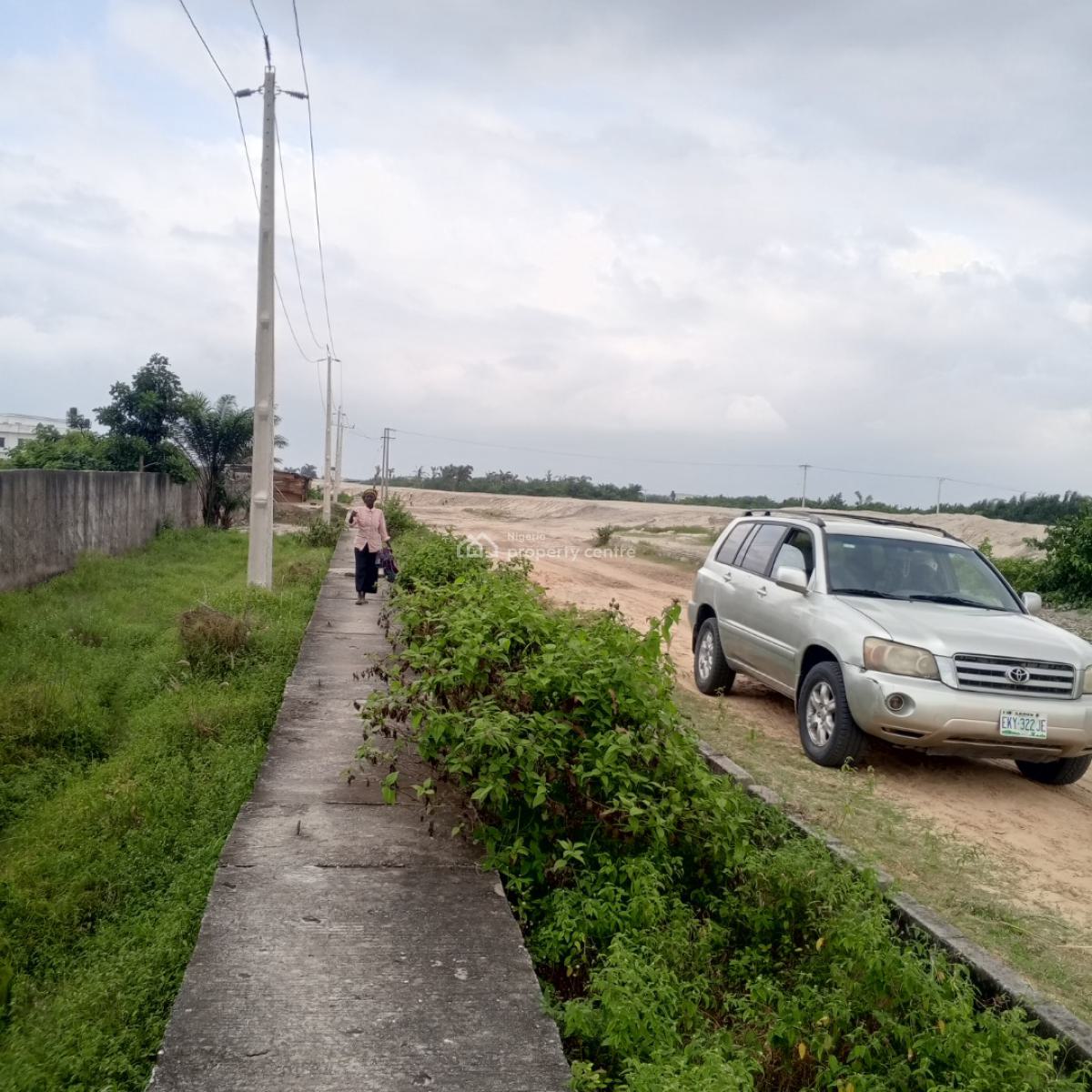 Facing The Coastal Road, 1 Acre (6 Plots) of Land, Okun-ajah, Ajah, Lagos, Land for Sale