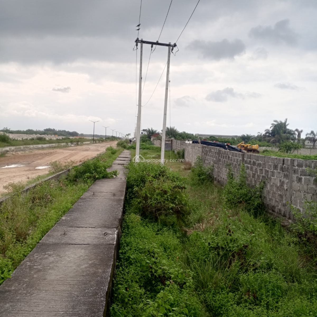 Facing The Coastal Road, 1 Acre (6 Plots) of Land, Okun-ajah, Ajah, Lagos, Land for Sale