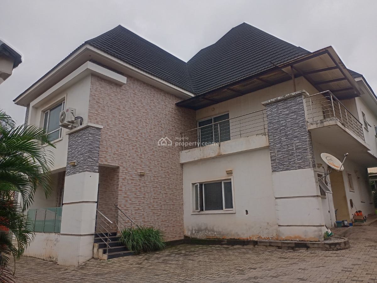 5 Bedrooms Fully Detached Duplex with 3 Bedroom Flat Boys Quarter, Thames Street, Maitama District, Abuja, Detached Duplex for Sale