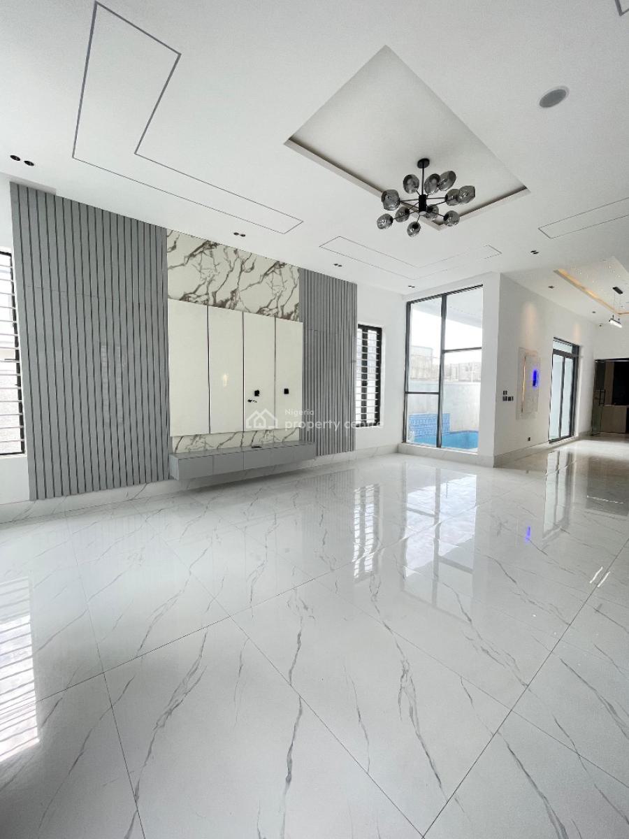 Brand New 5 Bedroom Fully Detached Duplex with Pool, Ajah, Lagos, Detached Duplex for Sale