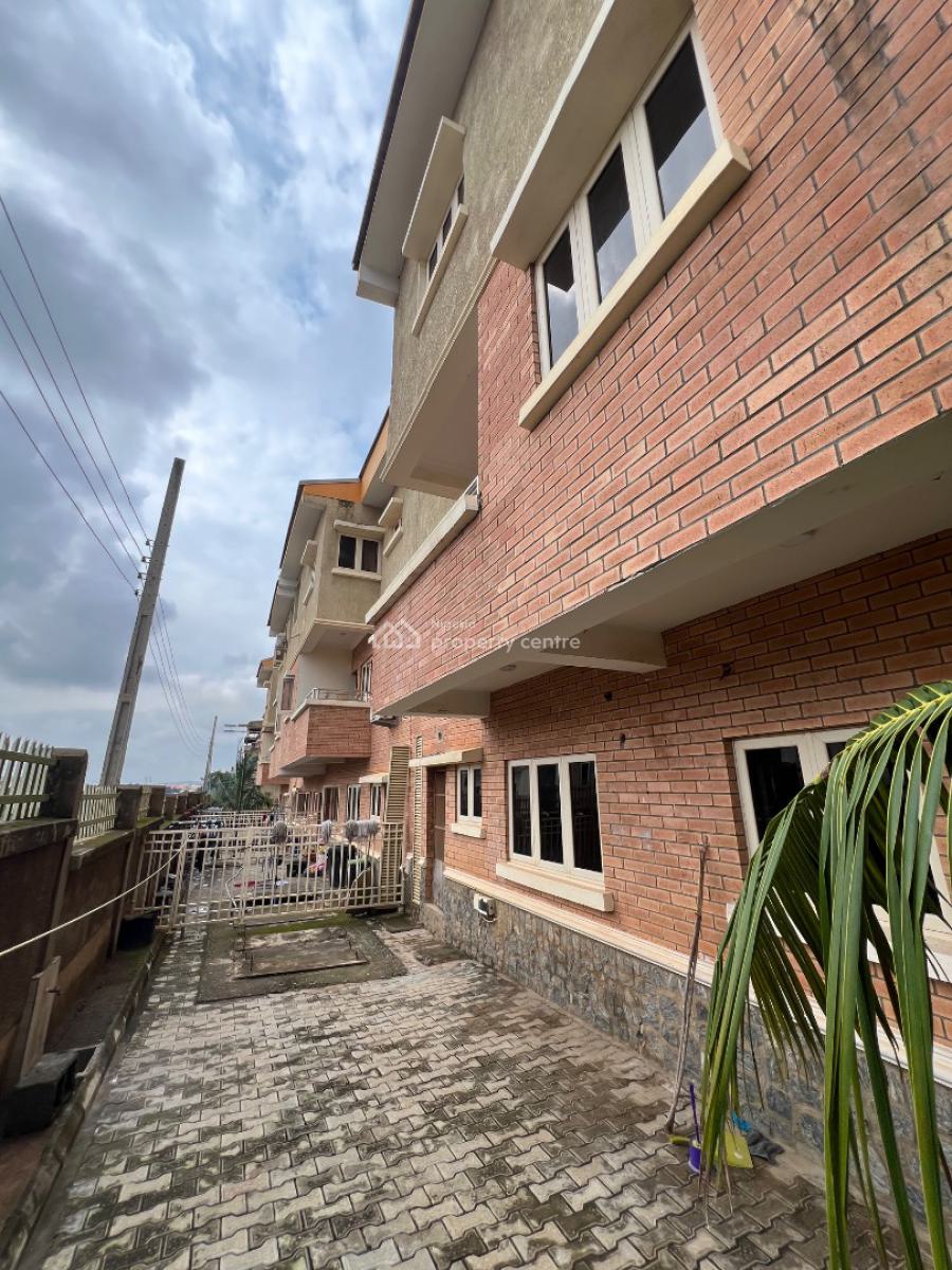 Standard 3 Bedroom Terrace Duplex with Office Space, Inside an Estate Along Apo/wumba District, Apo, Abuja, Terraced Duplex for Rent