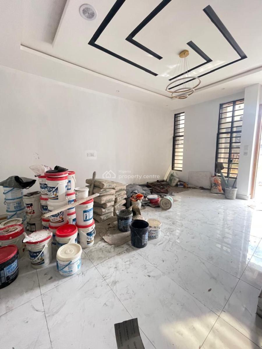 Beautiful 4 Bedroom Semi Detached Duplex with Bq, Chevron, Lekki, Lagos, Semi-detached Duplex for Sale
