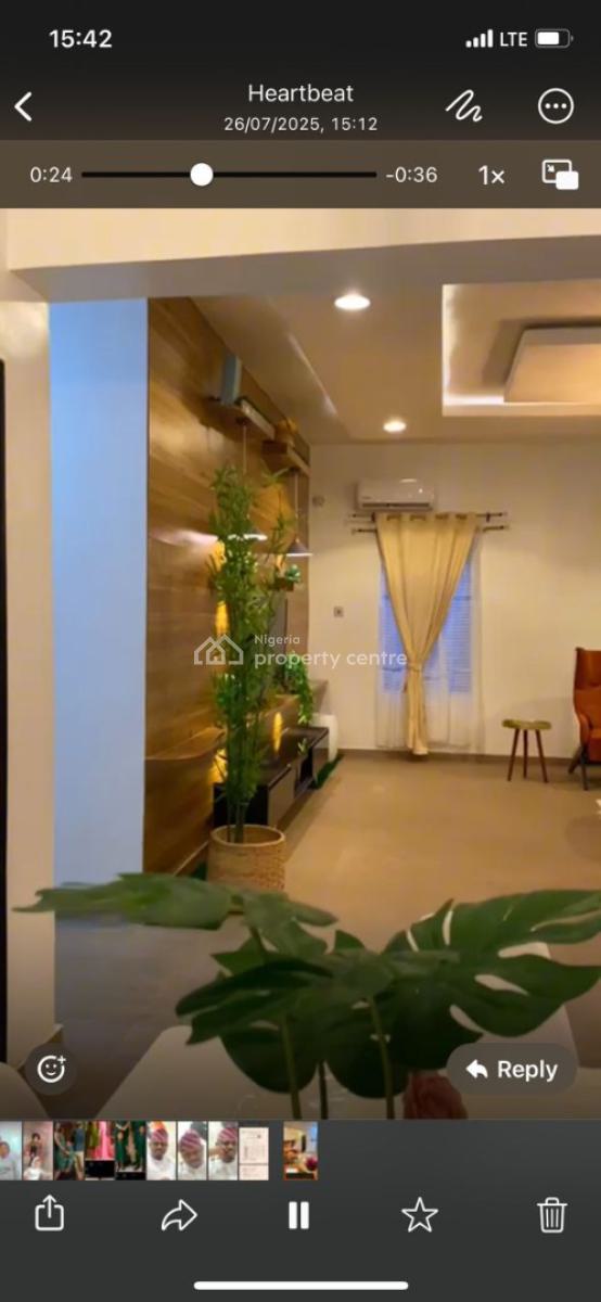 3 Bedrooms Bungalow with Tv Console,inverter, Swimming Pool, Bogije, Ibeju Lekki, Lagos, Detached Bungalow for Sale