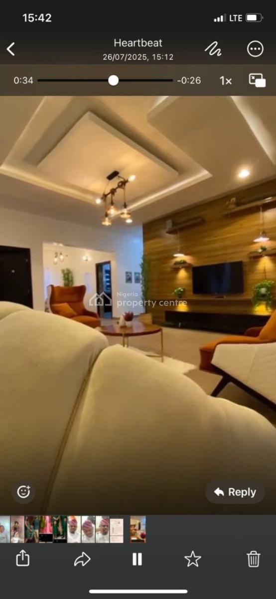 3 Bedrooms Bungalow with Tv Console,inverter, Swimming Pool, Bogije, Ibeju Lekki, Lagos, Detached Bungalow for Sale