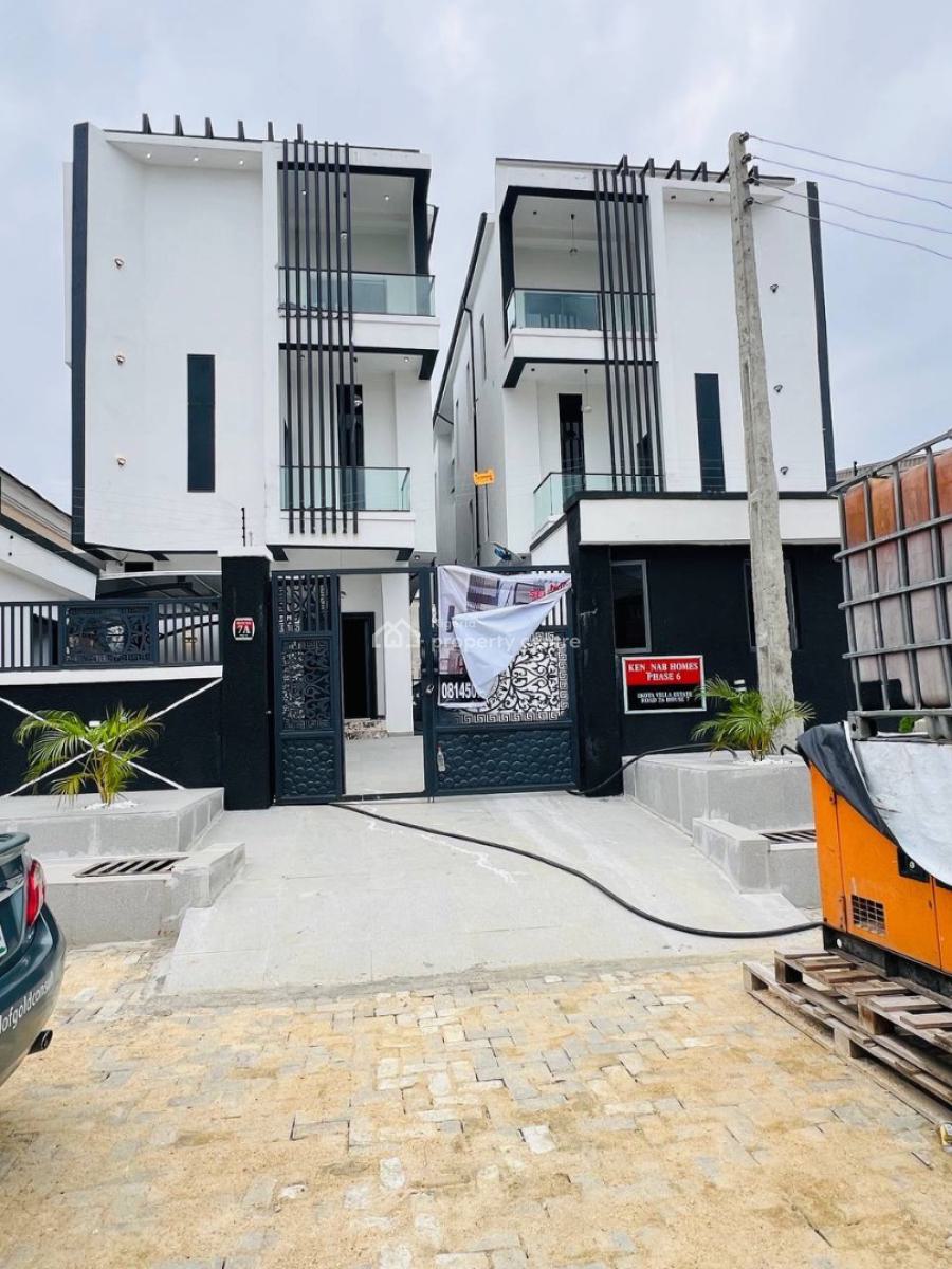 5 Bedroom Fully Detached Duplex + Bq, Cinema, Gym, Elevator & Swimming Pool, Ikota, Lekki, Lagos, Detached Duplex for Sale