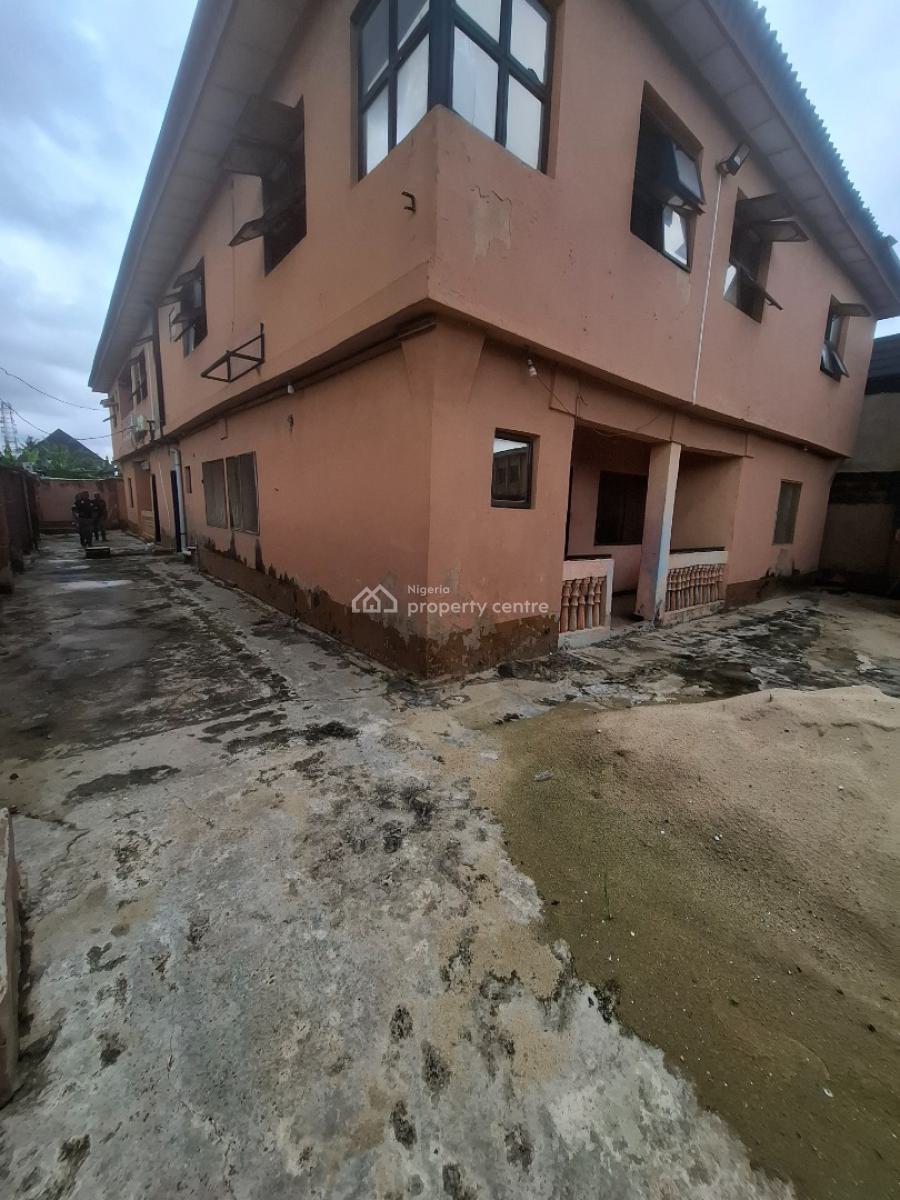 4 Flats of 3 Bedrooms on a Full Plot of Land in a Gated Estate, Egbeda, Alimosho, Lagos, Block of Flats for Sale