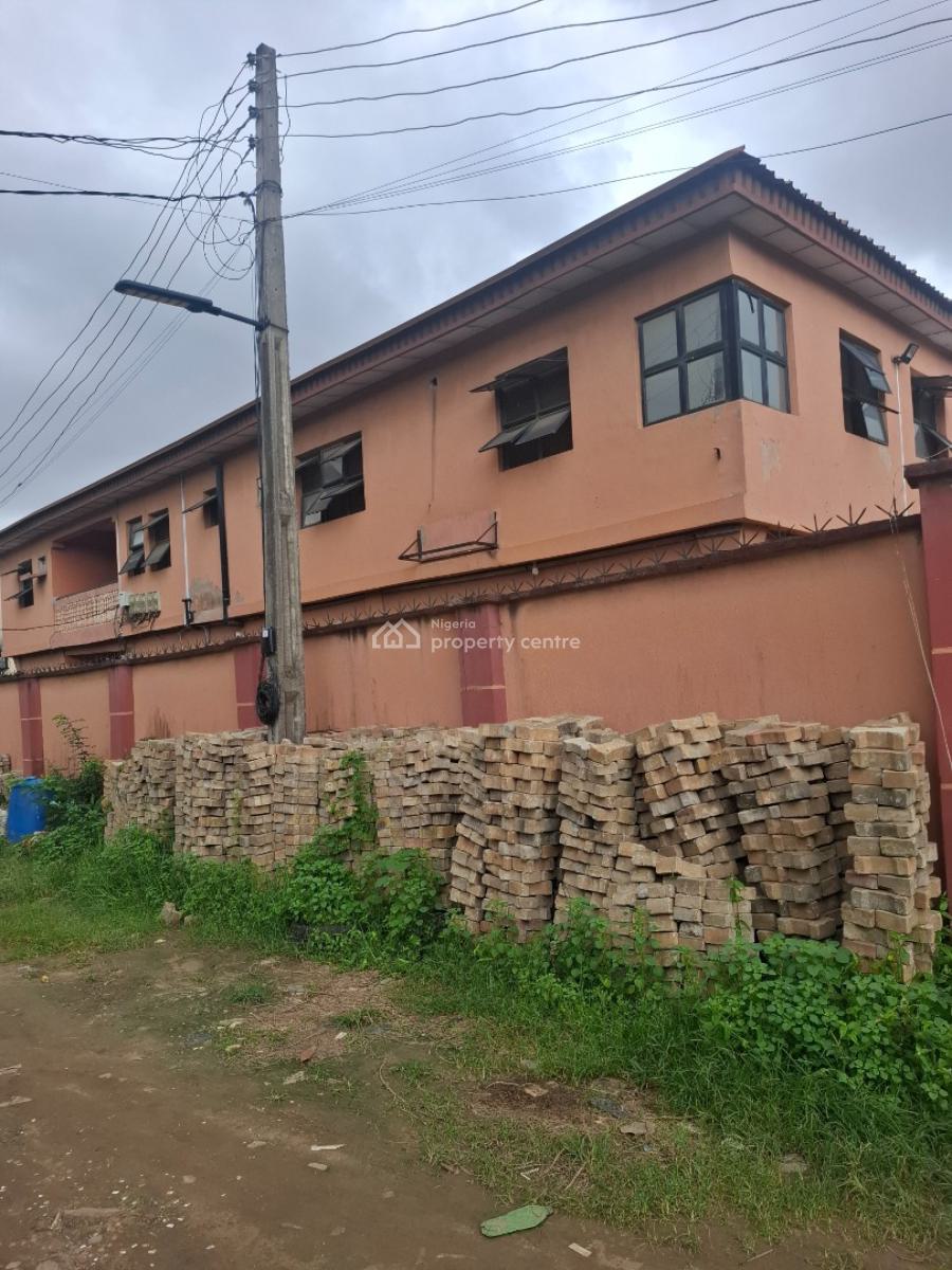 4 Flats of 3 Bedrooms on a Full Plot of Land in a Gated Estate, Egbeda, Alimosho, Lagos, Block of Flats for Sale