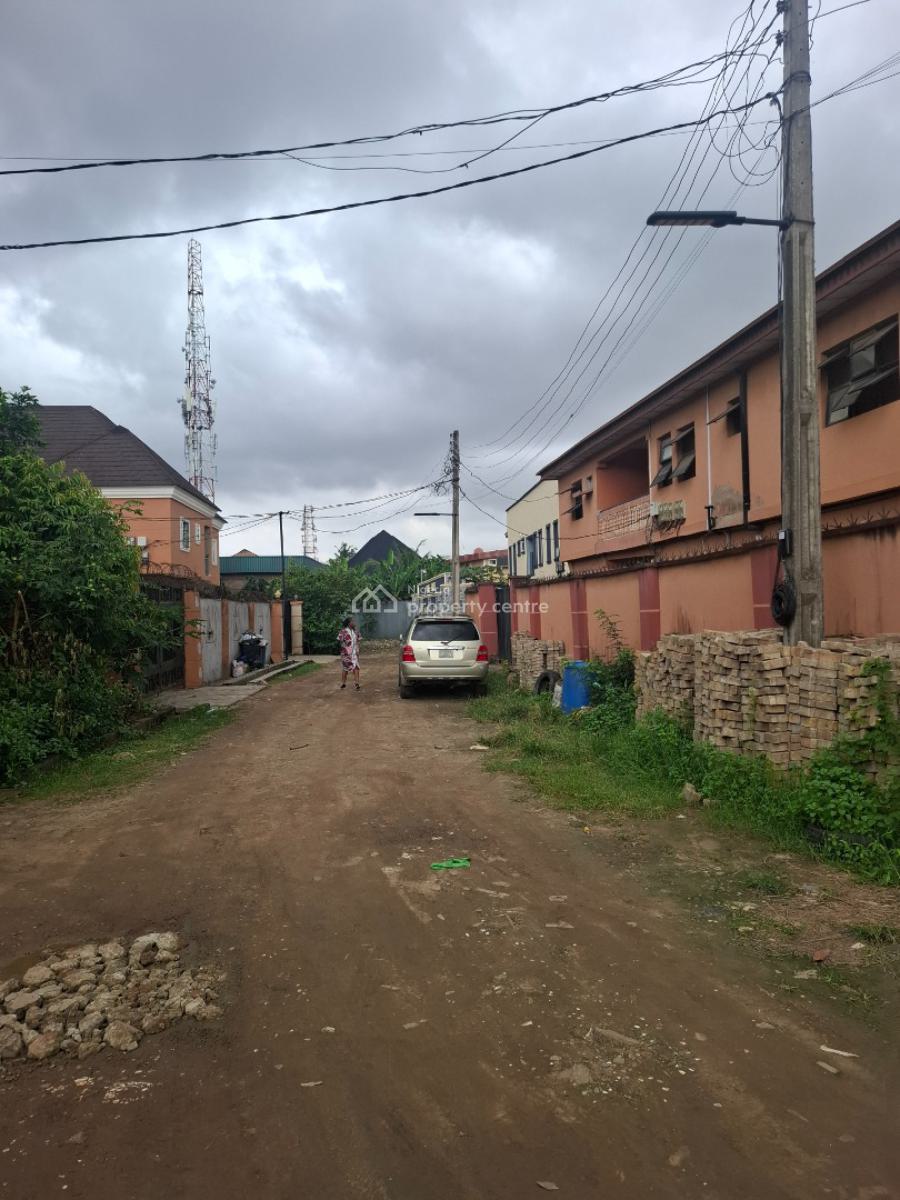 4 Flats of 3 Bedrooms on a Full Plot of Land in a Gated Estate, Egbeda, Alimosho, Lagos, Block of Flats for Sale