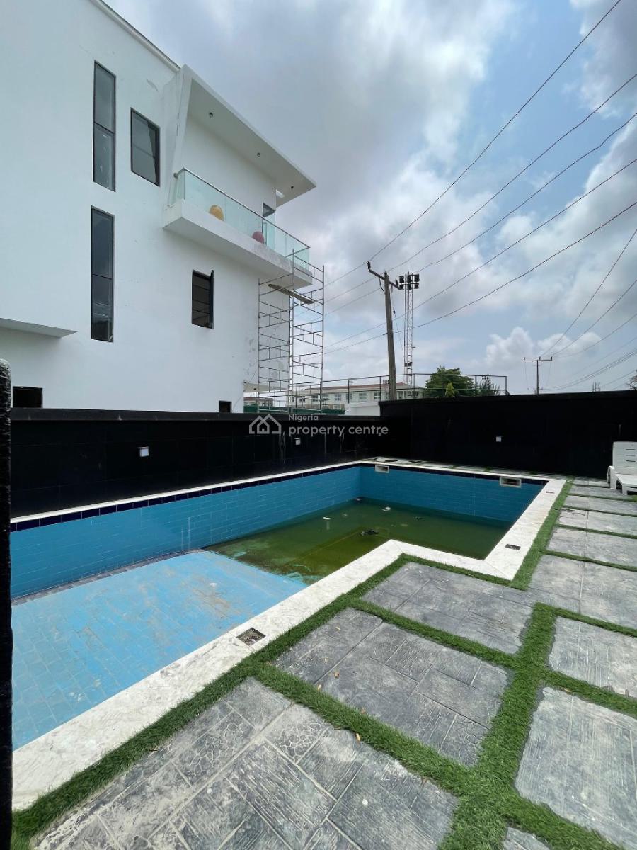 Brand New 4bedroom Terrace Duplex with Bq and Swimming Pool and, Ikate, Ikate, Lekki, Lagos, Detached Duplex for Rent
