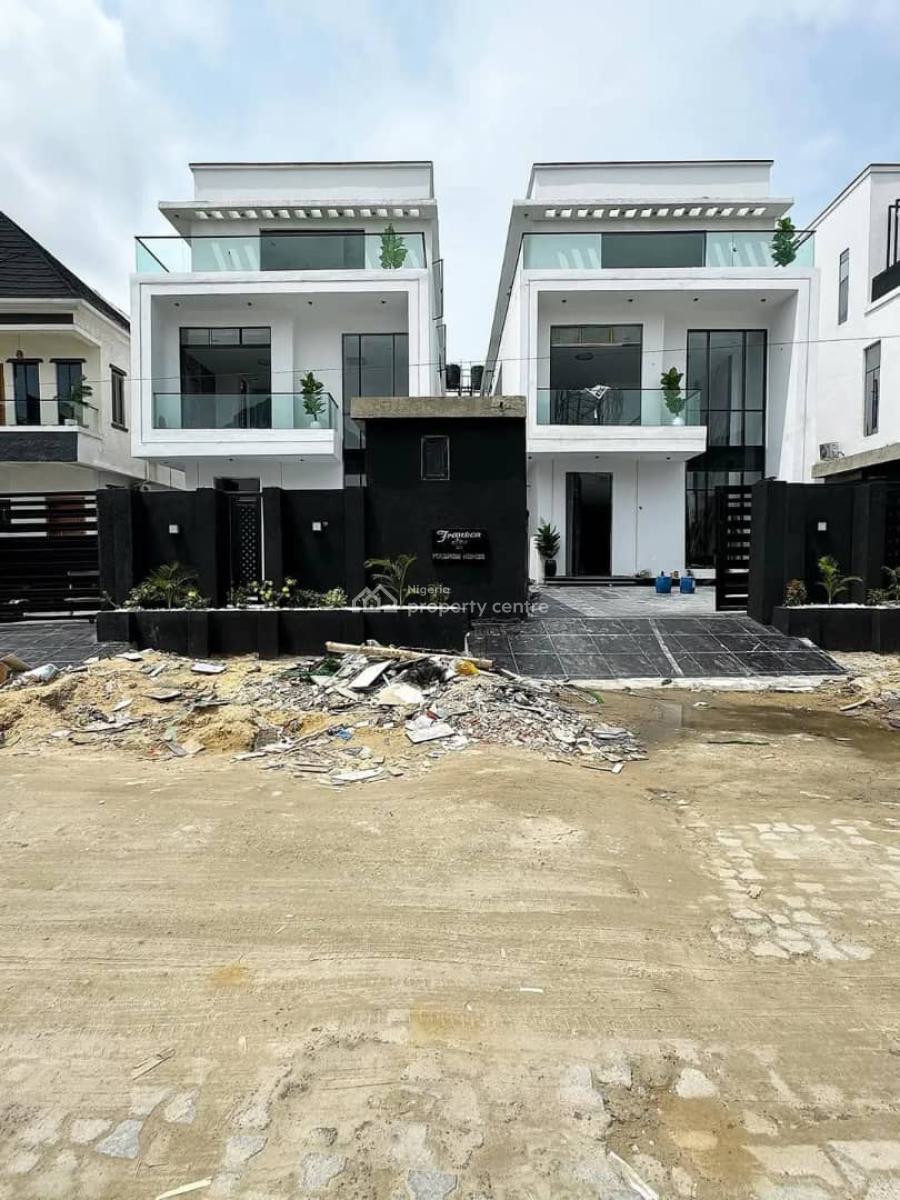 Luxury 5 Bedroom Full Detached with Cinema and Rooftop, Ikota Gra, Lekki Phase 2, Lekki, Lagos, Detached Duplex for Sale