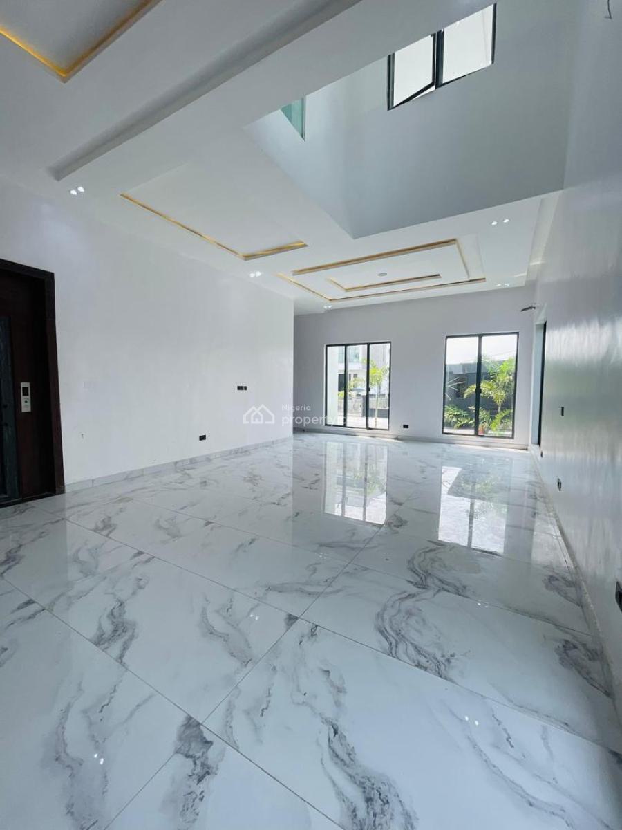 Marvelously Carved Luxury 5 Bedroom Detached Duplex with Home Elevator, Osapa, Lekki, Lagos, Detached Duplex for Sale