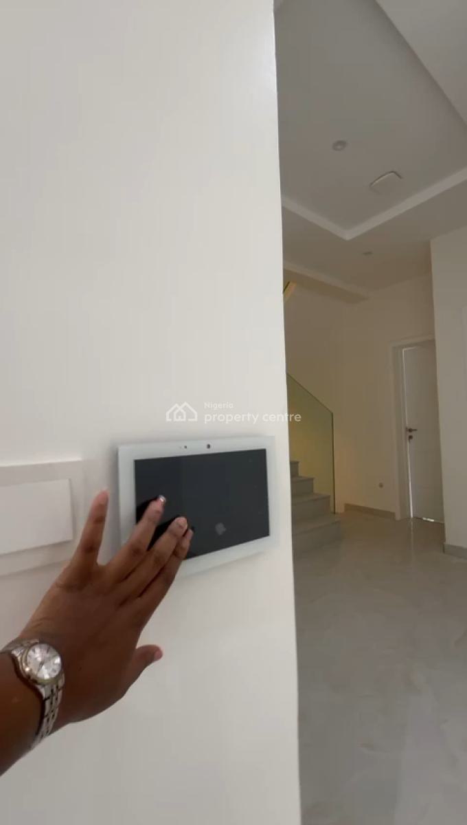Newly and Tastefully Built Automated Five Bedroom Terrace with Two Roo, Remi Olowude, Parkview Estate, Ikoyi, Lagos, Terraced Duplex for Rent
