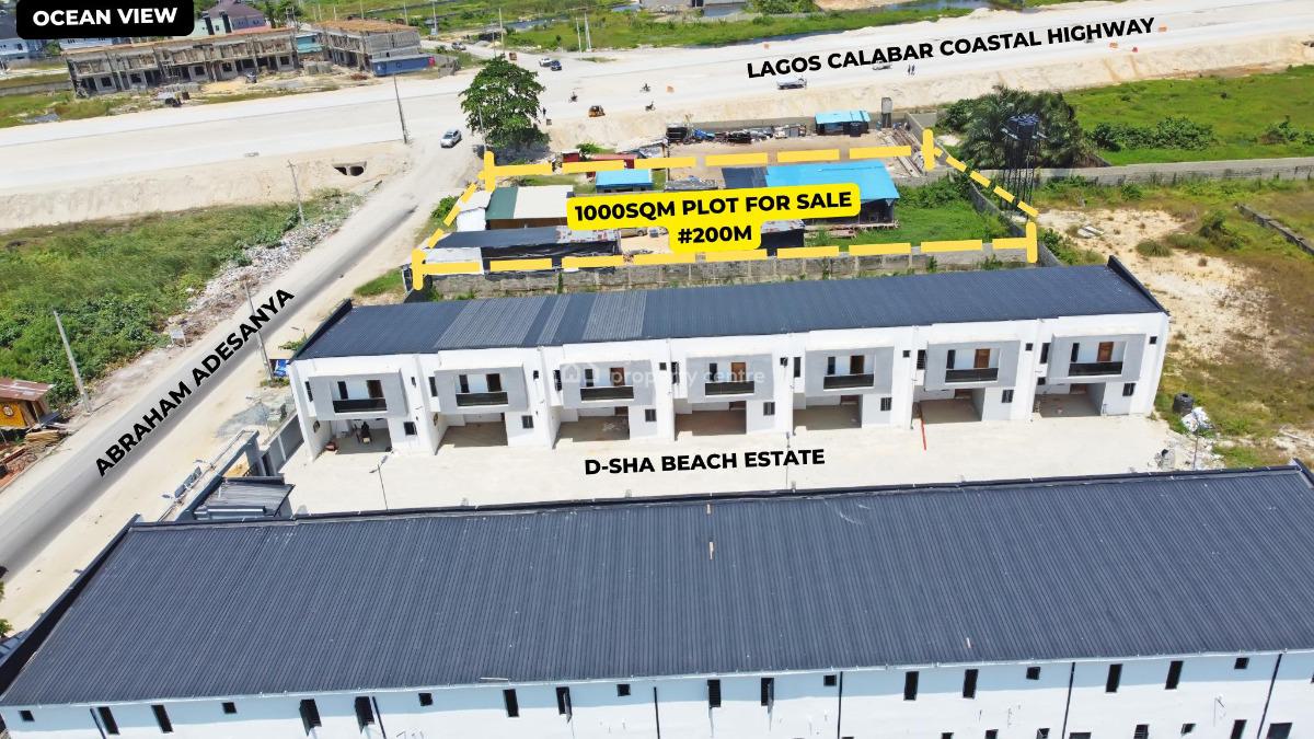 1000sqm2 Land  Completely Fenced, Abraham Adesanya Costal Road, Ajah, Lagos, Mixed-use Land for Sale