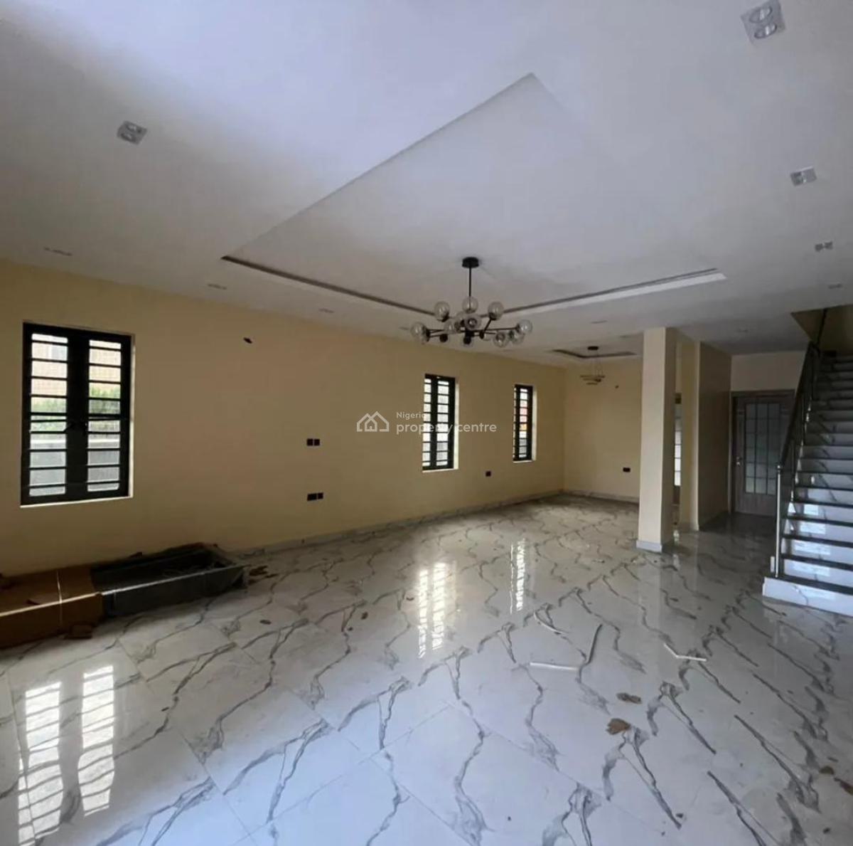 Brand New 5 Bedroom Semi Detached Duplex with a Bq and Study, Lekki Phase 1, Lekki, Lagos, House for Sale